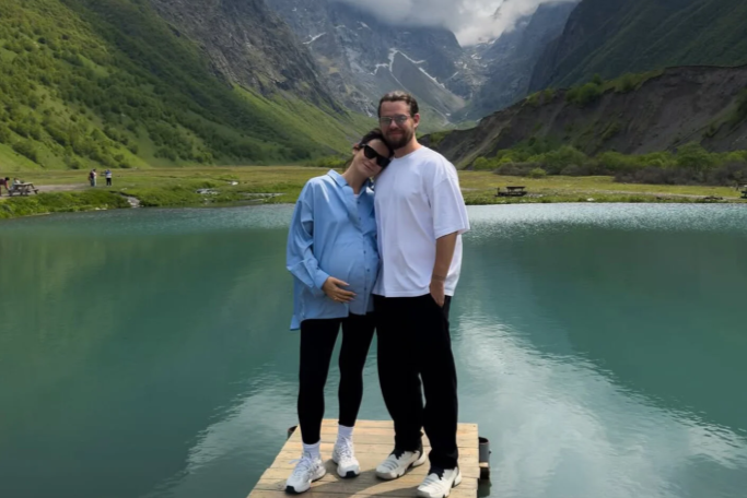 Ида Галич с женихом, из личных соцсетей