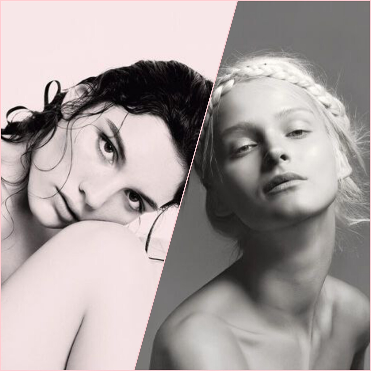 Фото из интернета. Лола — слева, Кармен — справа. 