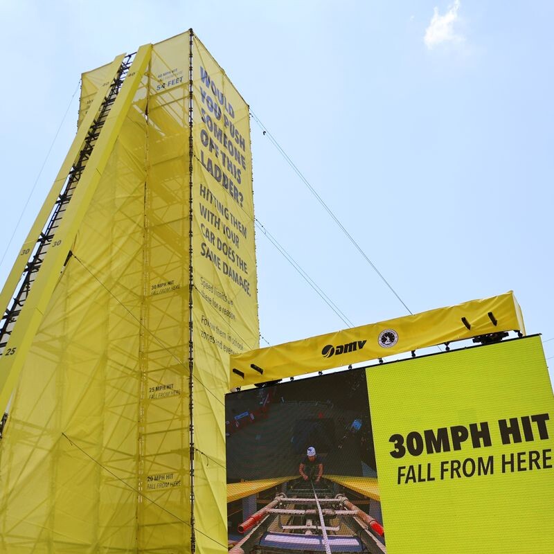 Лестница скорости на стадионе Diamond в Ричмонде