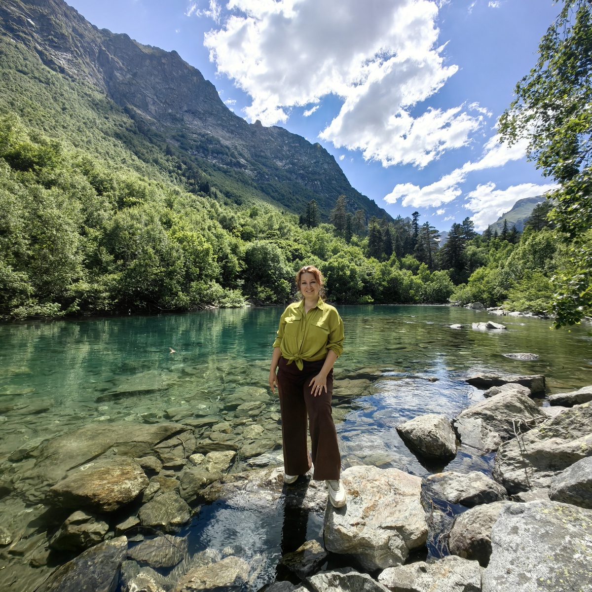 Домбай лето 2025, фото автора