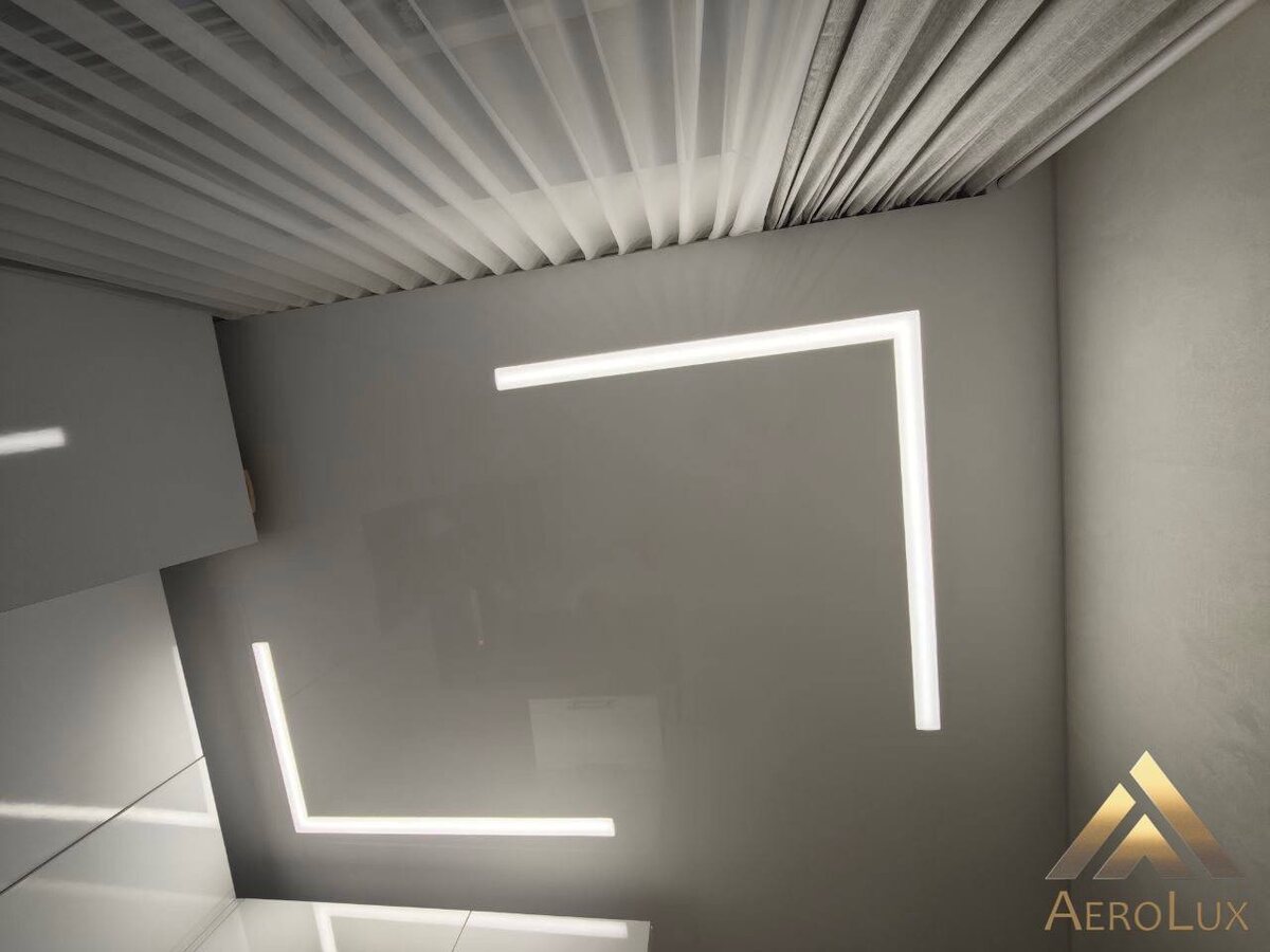 Световые линии в качестве основного освещения