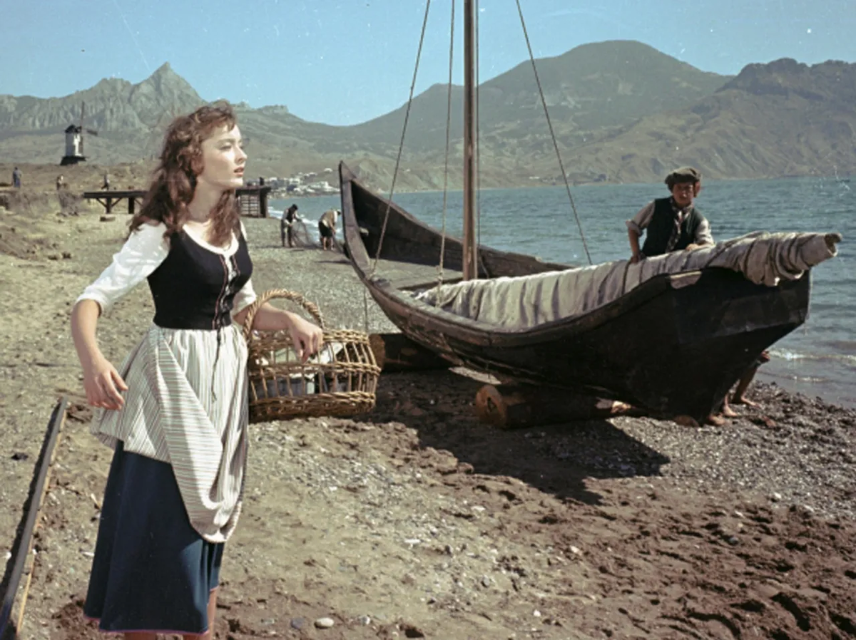 Кадр из художественного фильма Александра Птушко «Алые паруса» (1961)