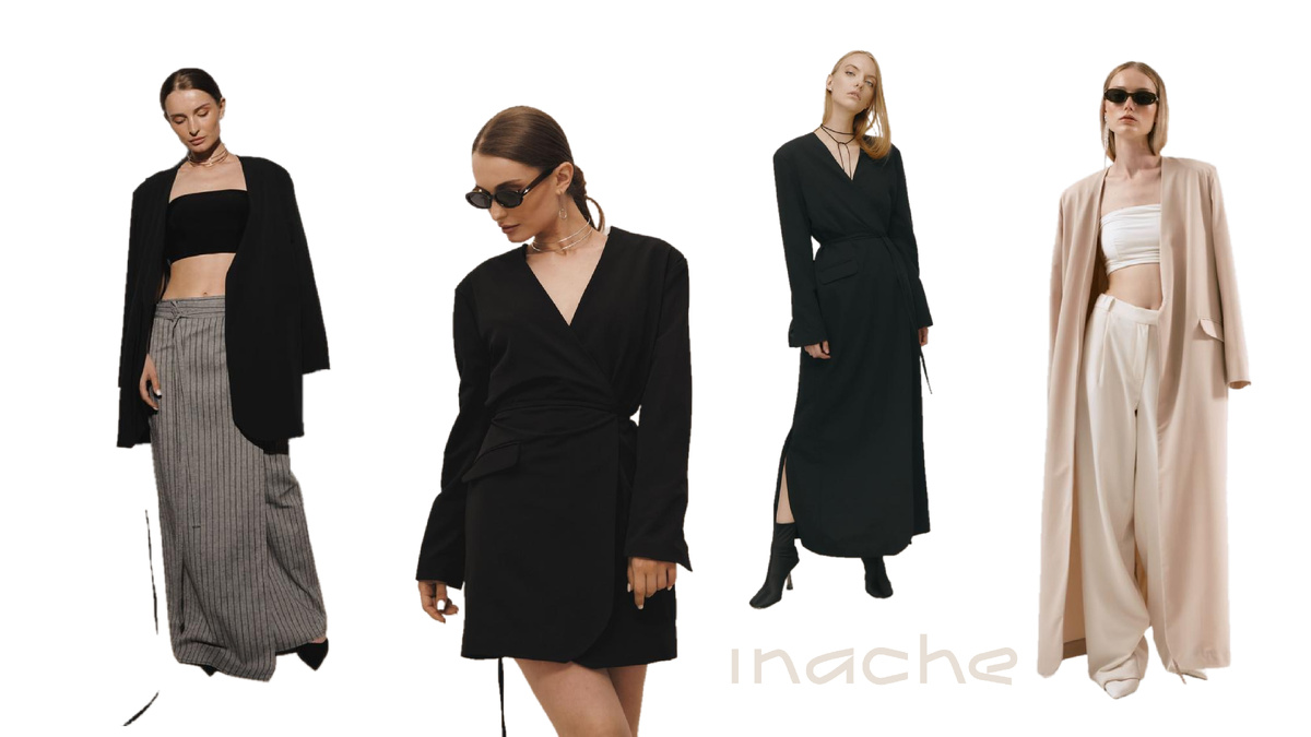 Платье-пиждак от российского бренда Inache