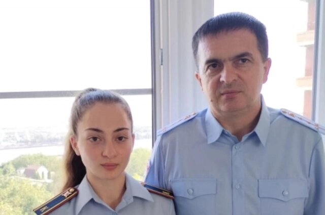    Папа Анны говорит, что девушка с детства мечтала посвятить жизнь служению Родине. Фото: Из личного архивa/ Николай Цомартов