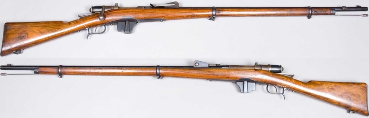 Винтовка Веттерли-Витали обр. 1870/1887 годов.
