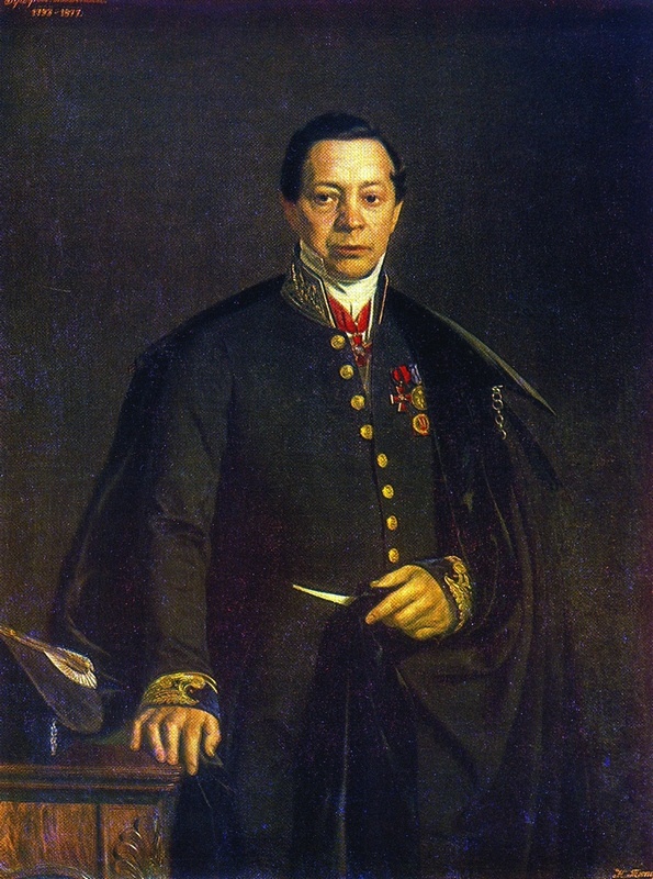 Тютрюмов Никанор Леонтьевич-Портрет П. В. Басина (1853)