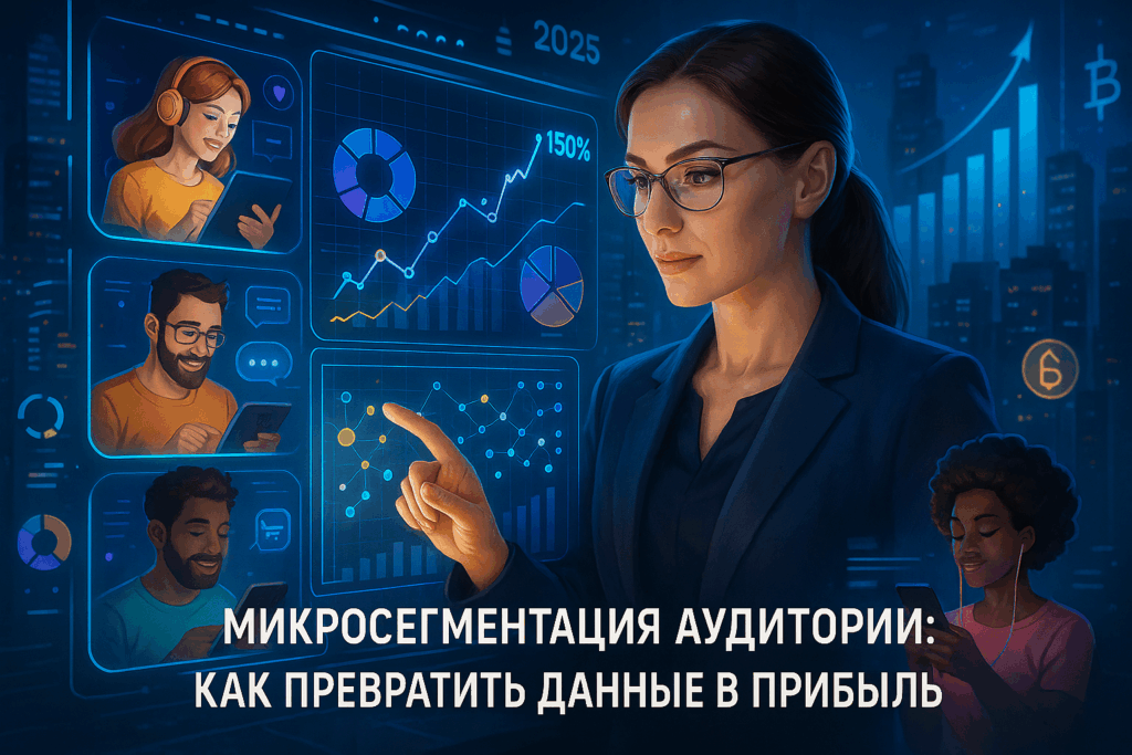    Микросегментация аудитории 2025: как анализ данных от Юлии Чухиль увеличит конверсию и прибыль вашего бизнеса на 150% Юлия Чухиль