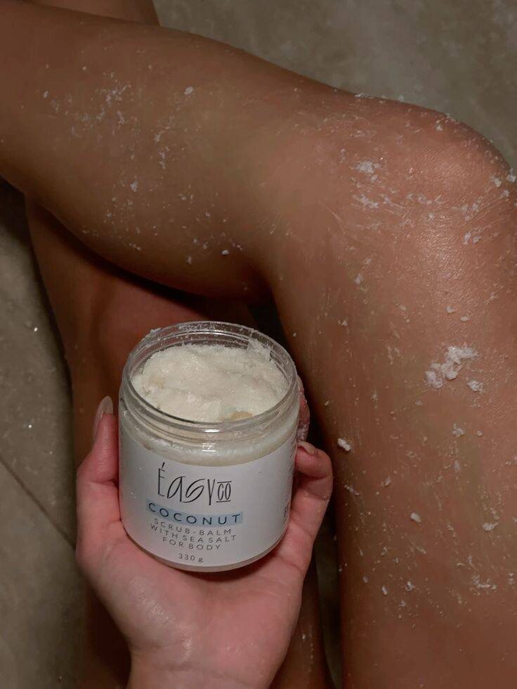 Скраб-бальзам с кокосовым маслом от Easy