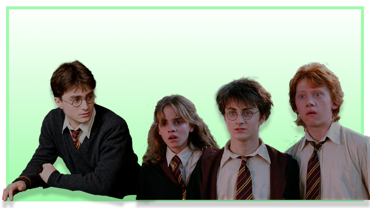 «Гарри Поттер»: Гарри, Рон и Гермиона