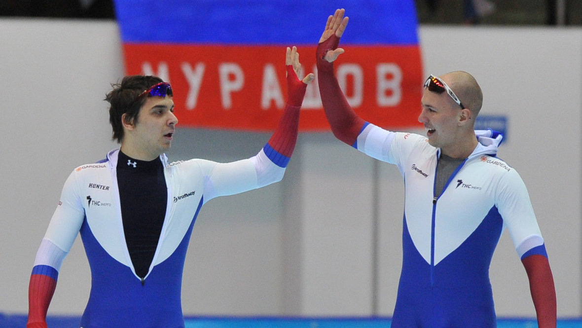    Руслан Мурашов и Павел Кулижников.Александр Федоров