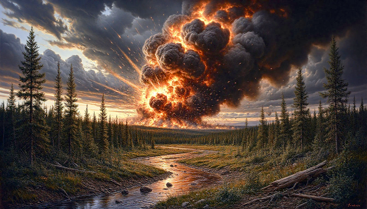 Мог ли кубок оказаться артефактом с упавшего в Тунгусске корабля неизвестного происхождения?