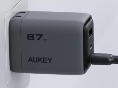    Сетевые GaN-адаптеры Aukey с поддержкой быстрой зарядки можно купить со скидкой