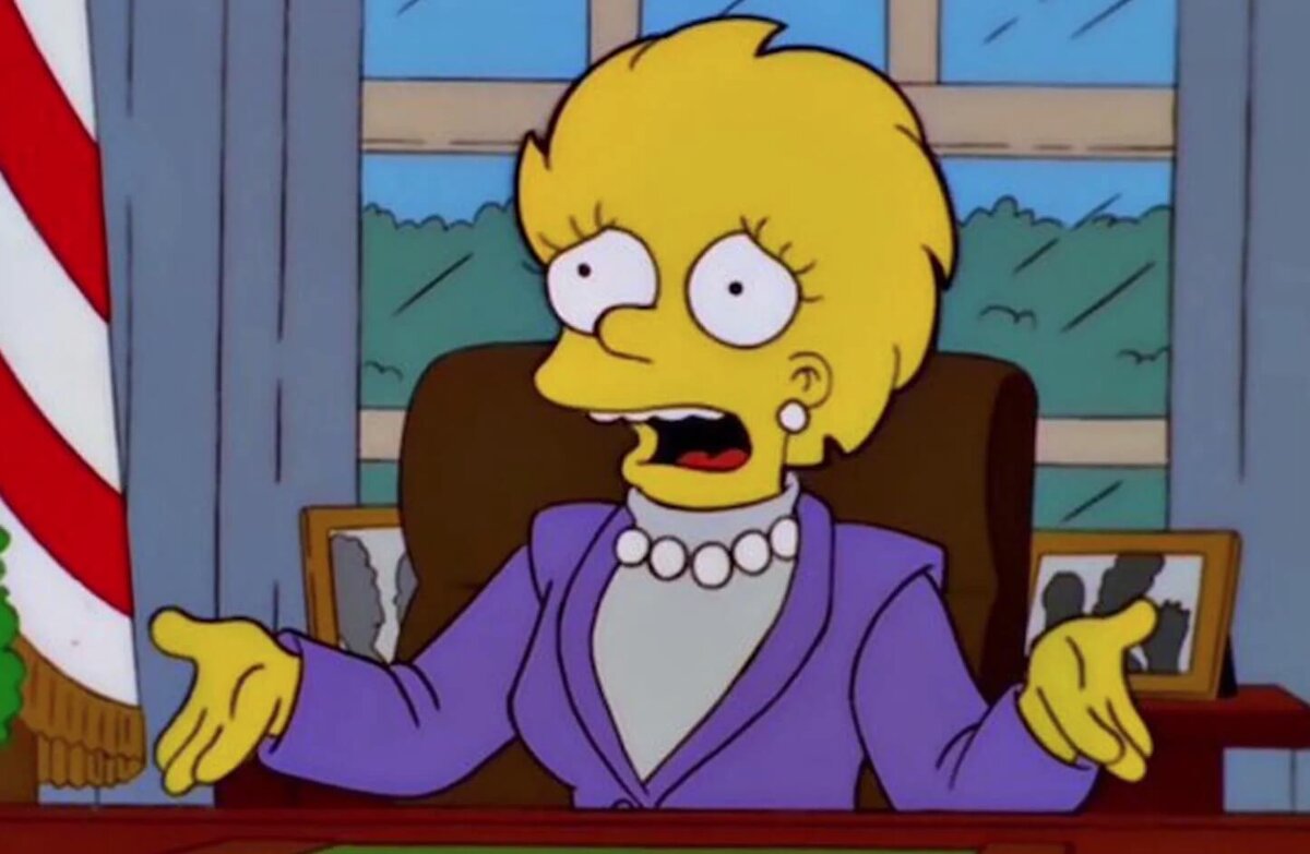    Кадр из эпизода Bart to the Future