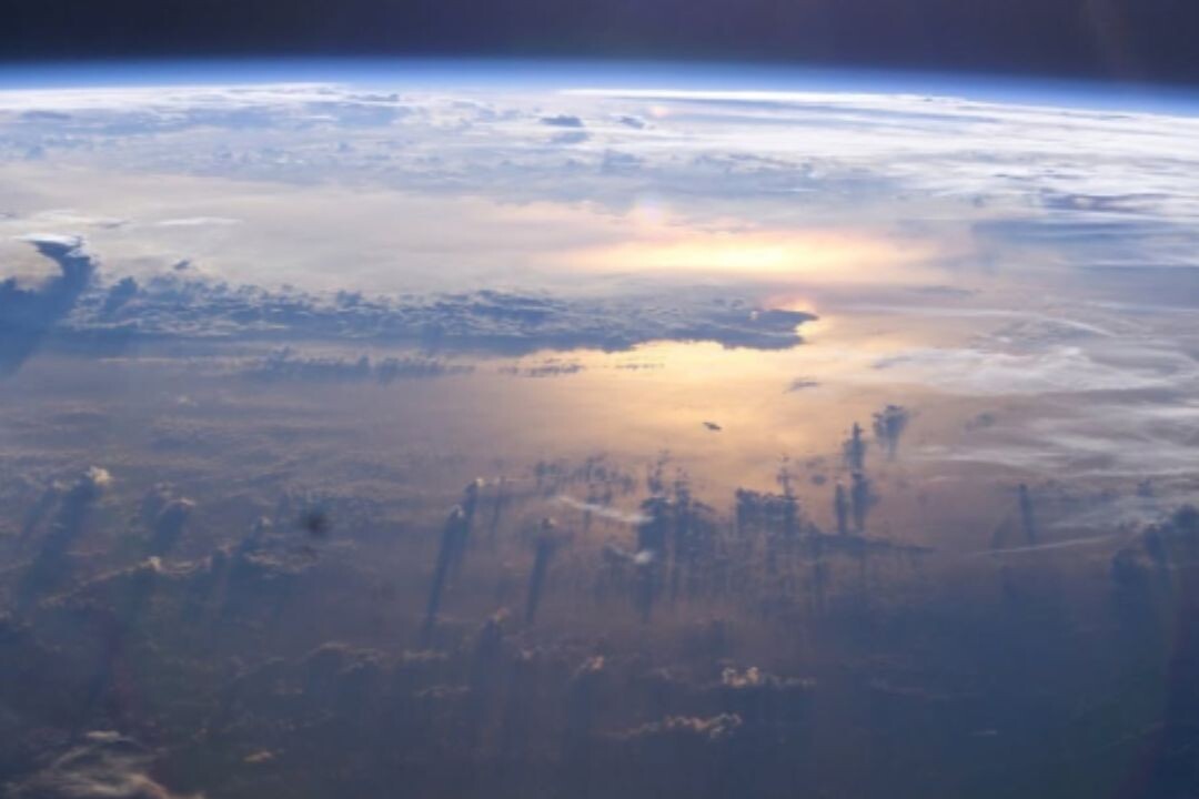 Фото Тихого океана из космоса