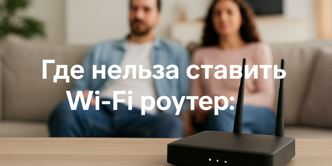 Где нельзя ставить Wi-Fi роутер: 8 правил