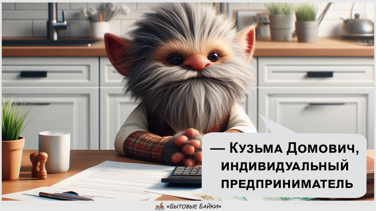 Мой домовой оформил ИП и теперь выставляет счета - Рассказ