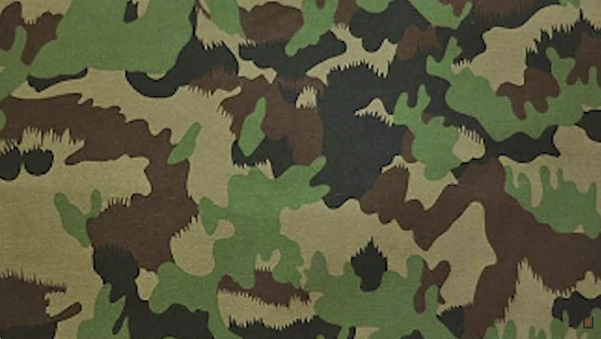 Швейцарская расцветка камуфляжа Taz 90 и её редкий вариант Taz 07 