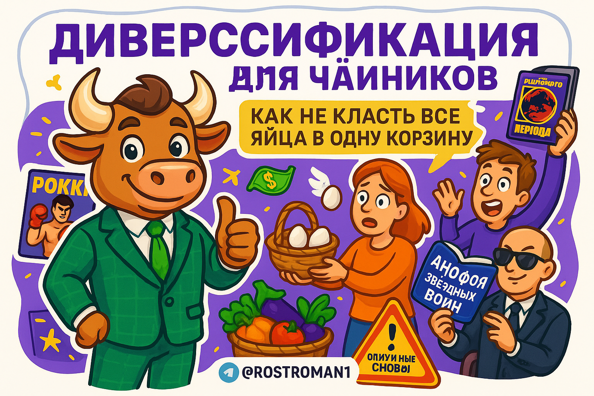    7 ошибок в диверсификации портфеля которые я допустил и как их избежать РоСТ | Роман о Системном Трейдинге