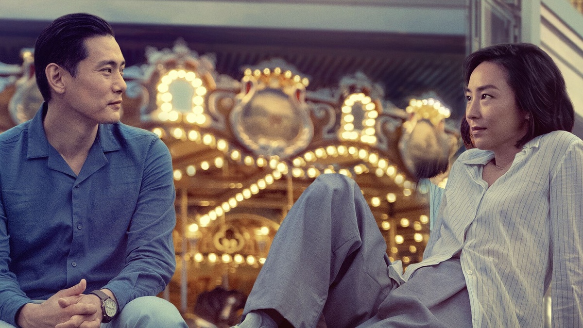 Кадр из фильма «Прошлые жизни» 2023 год, режиссер Селин Сон