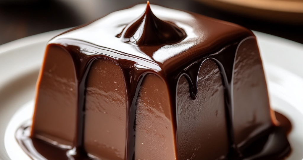 Молочный десерт с какао и шоколадом