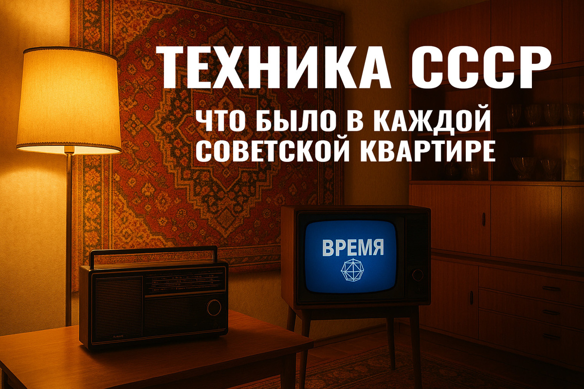 Техника СССР: что было в каждой Советской квартире