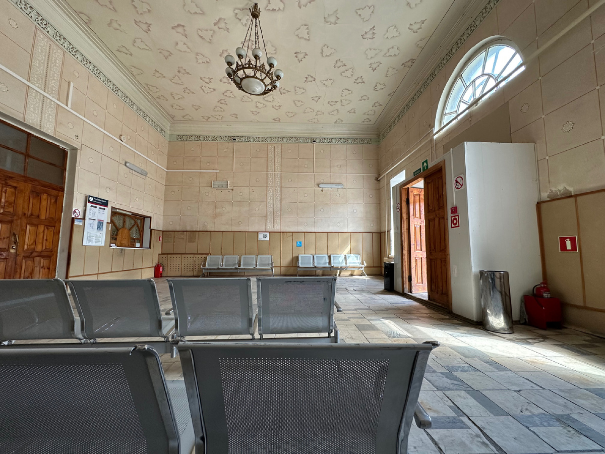 Углич. Железнодорожная станция 