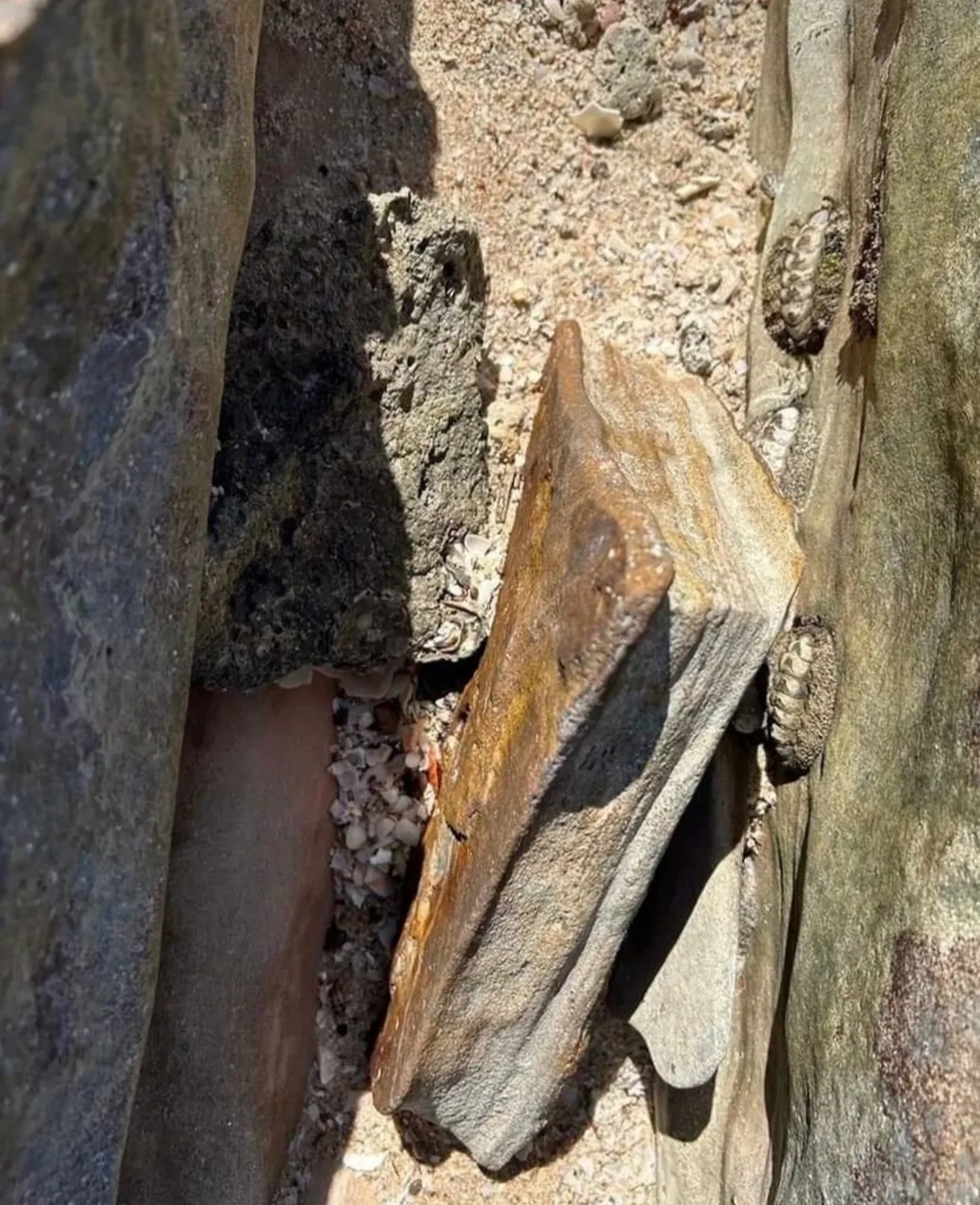 Фото каменной книги из Австралии.