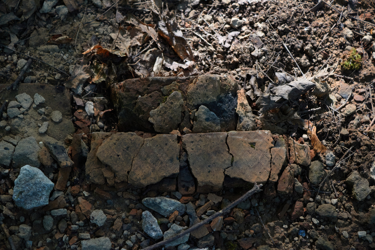 Остатки бараков ОЛП №1 -->