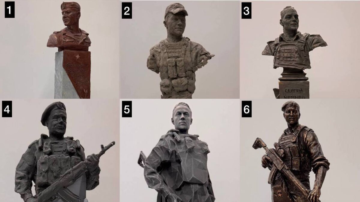    Куряне могут выбрать проект на памятник-бюст Герою России Сергею Чебнёву