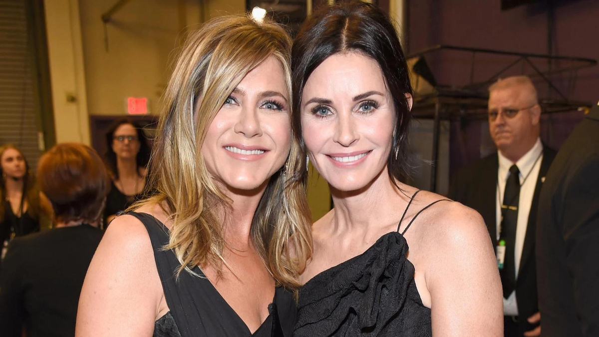    Дженнифер Энистон и Кортни Кокс. Фото: Getty Images