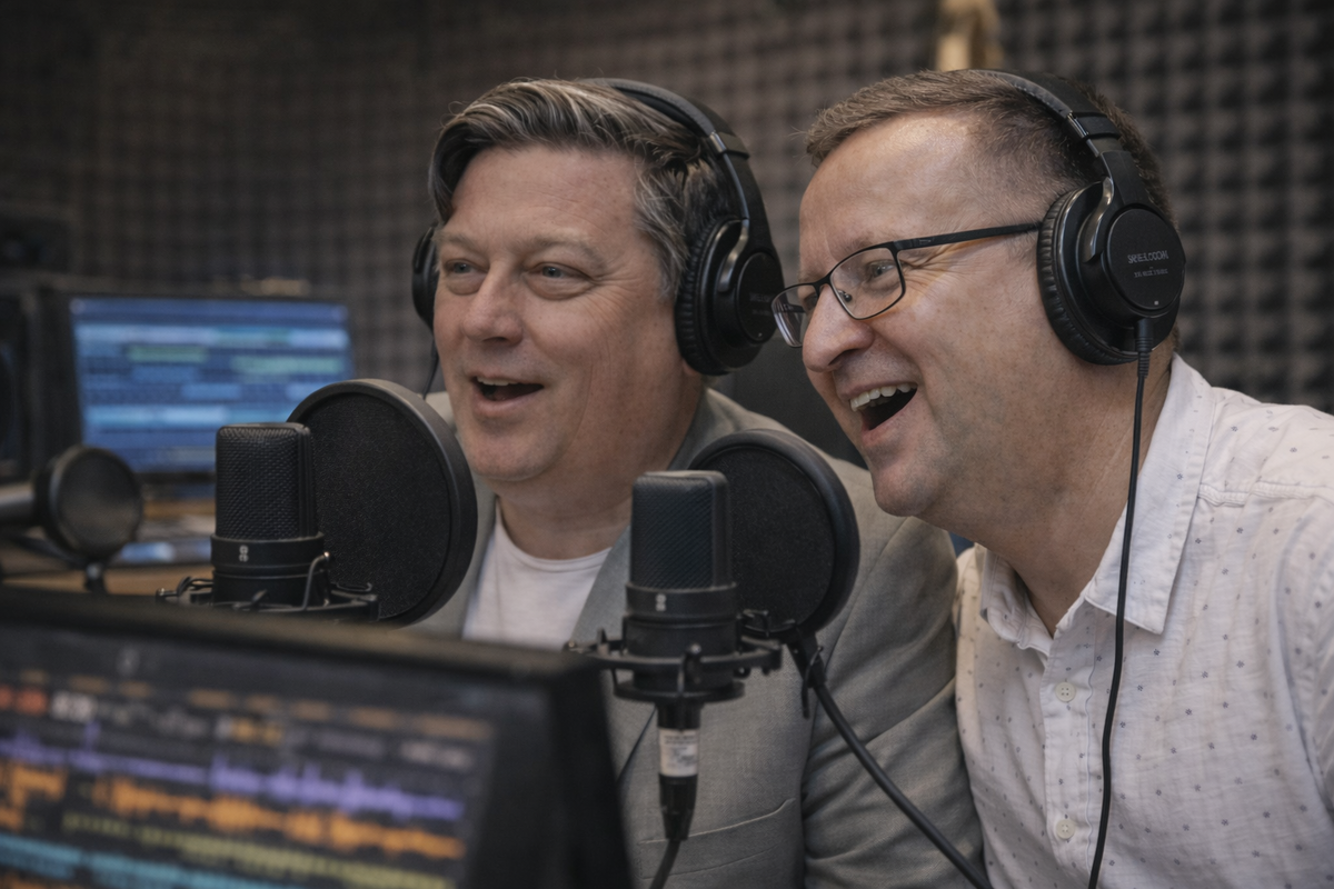 «Озвучка — это когда ты трезв, но должен сыграть так, чтобы зритель поверил: в стакане действительно была ракия, а в душе — отпуск.»