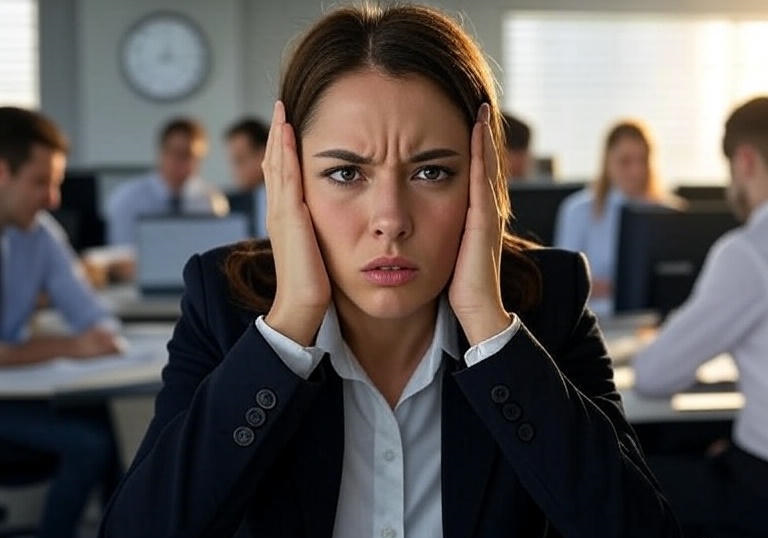 Синдром информационной перегрузки: как шум офиса вызывает тревожность