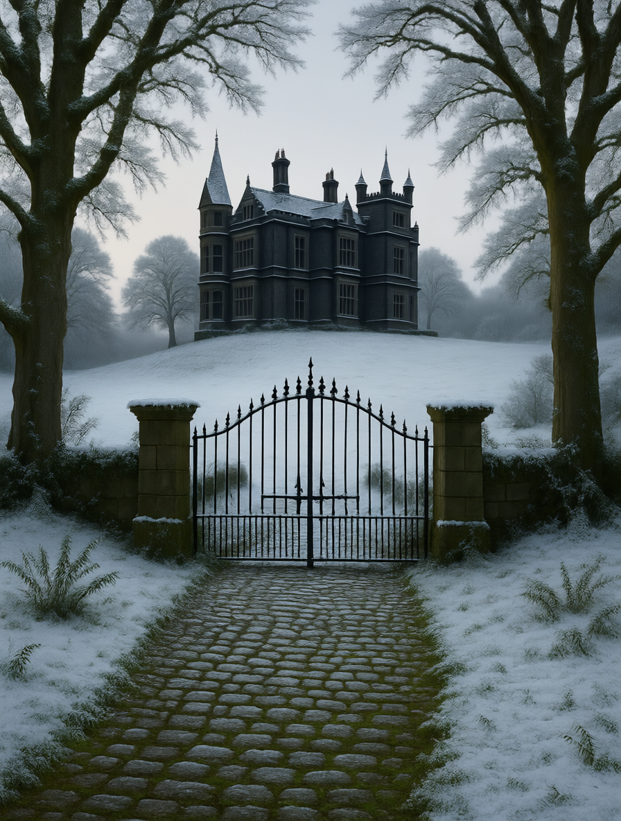 Зимний Блэкторп-холл