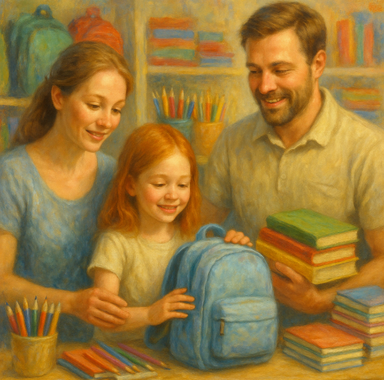 Планирование расходов на школьные принадлежности