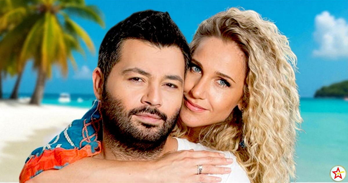 Алексей Чумаков с женой Юлией Ковальчук