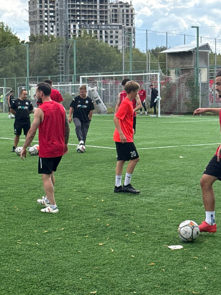 Будущий рекордсмен Российского футбола, как самый молодой игрок