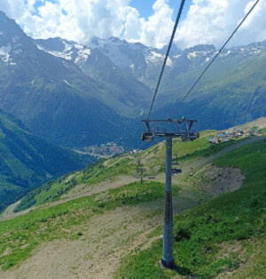 Домбай канатная дорога