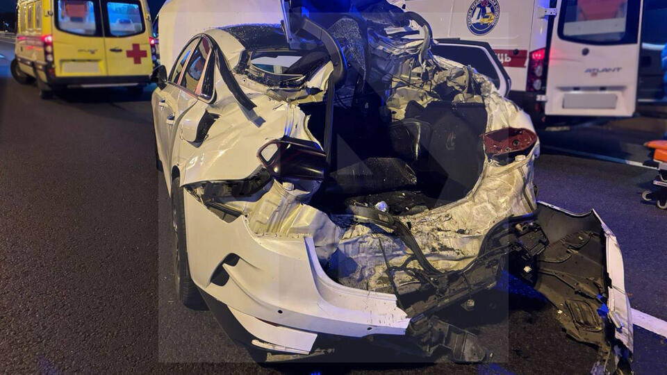     Два человека погибли и еще один пострадал в ДТП с мотоциклом на КАД в Петербурге РЕН ТВ