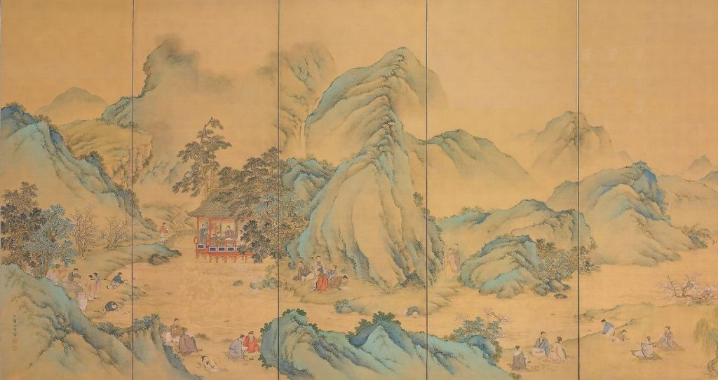 Встреча в павильоне орхидей.