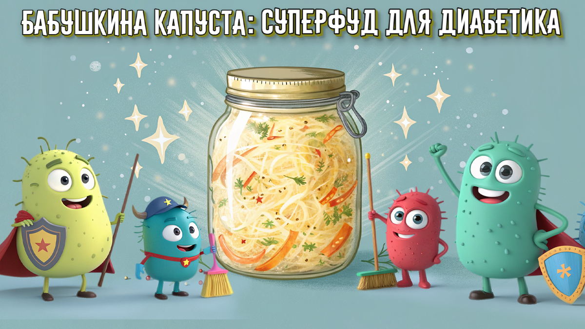 Квашеная капуста при диабете: забытый суперфуд из бабушкиной банки. Разбираю мифы, привожу факты и даю вкусные рецепты приготовления