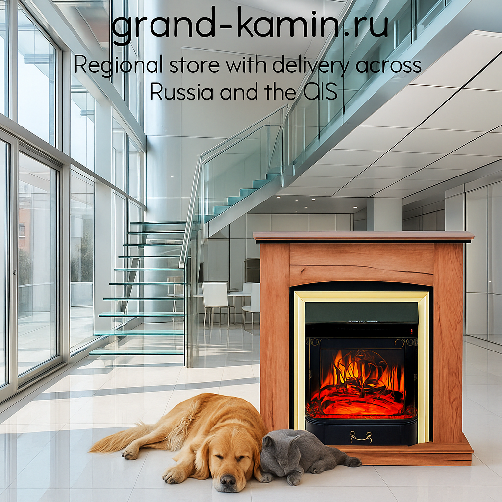    Электрический камин Barcelona: уют, стиль и энергоэффективность для вашего дома Kamin