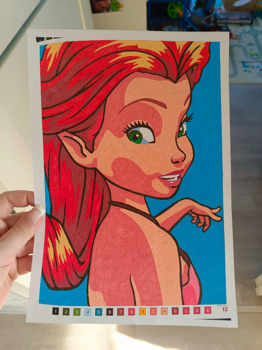 Из-за распечатки оттенки немного пляшут и можно получить не совсем то что хочется.