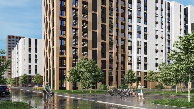     Концепция фасадов жилого квартала «Камчатка». Алексей Квасов