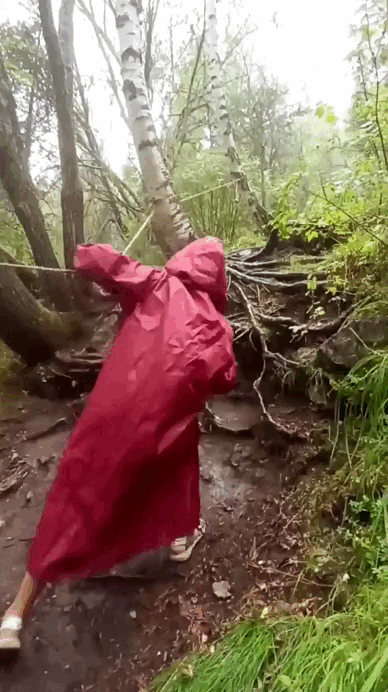 Это не подъем, а бесплатный мастер-класс по скалолазанию для неподготовленных туристов