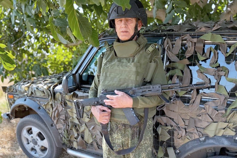    Командир орудия В.М. Орман. / Алексей Колесников/РГ