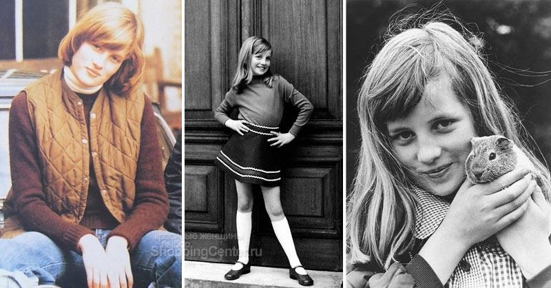 Принцесса Диана в детстве