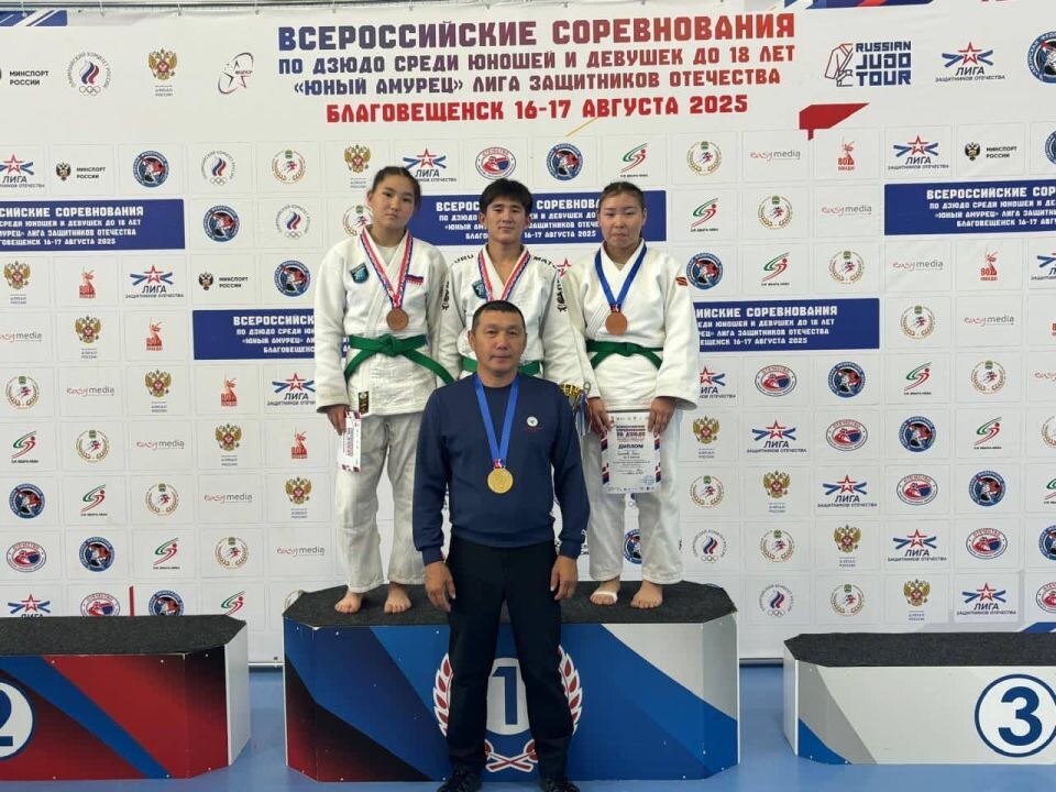    Юные дзюдоисты из Республики Алтай. Источник: t.me/turchak_andrey