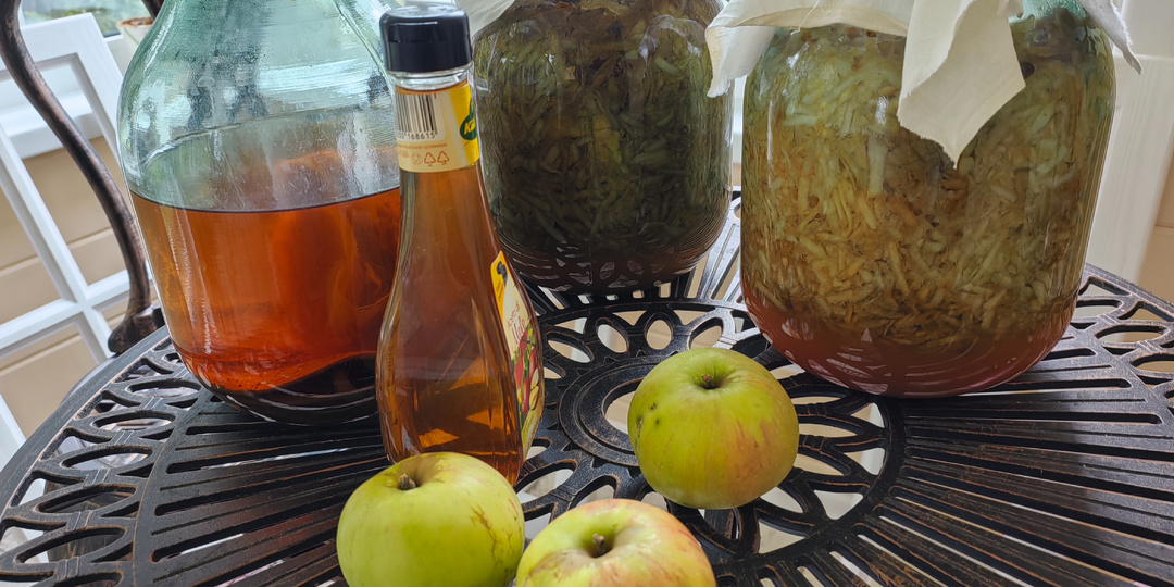 По просьбам читателей: мой рецепт домашнего яблочного уксуса