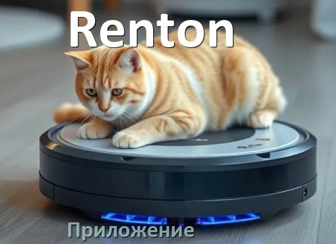 
Приложение для робота пылесоса Renton на iPhone и Android для настройки, управления, подключения