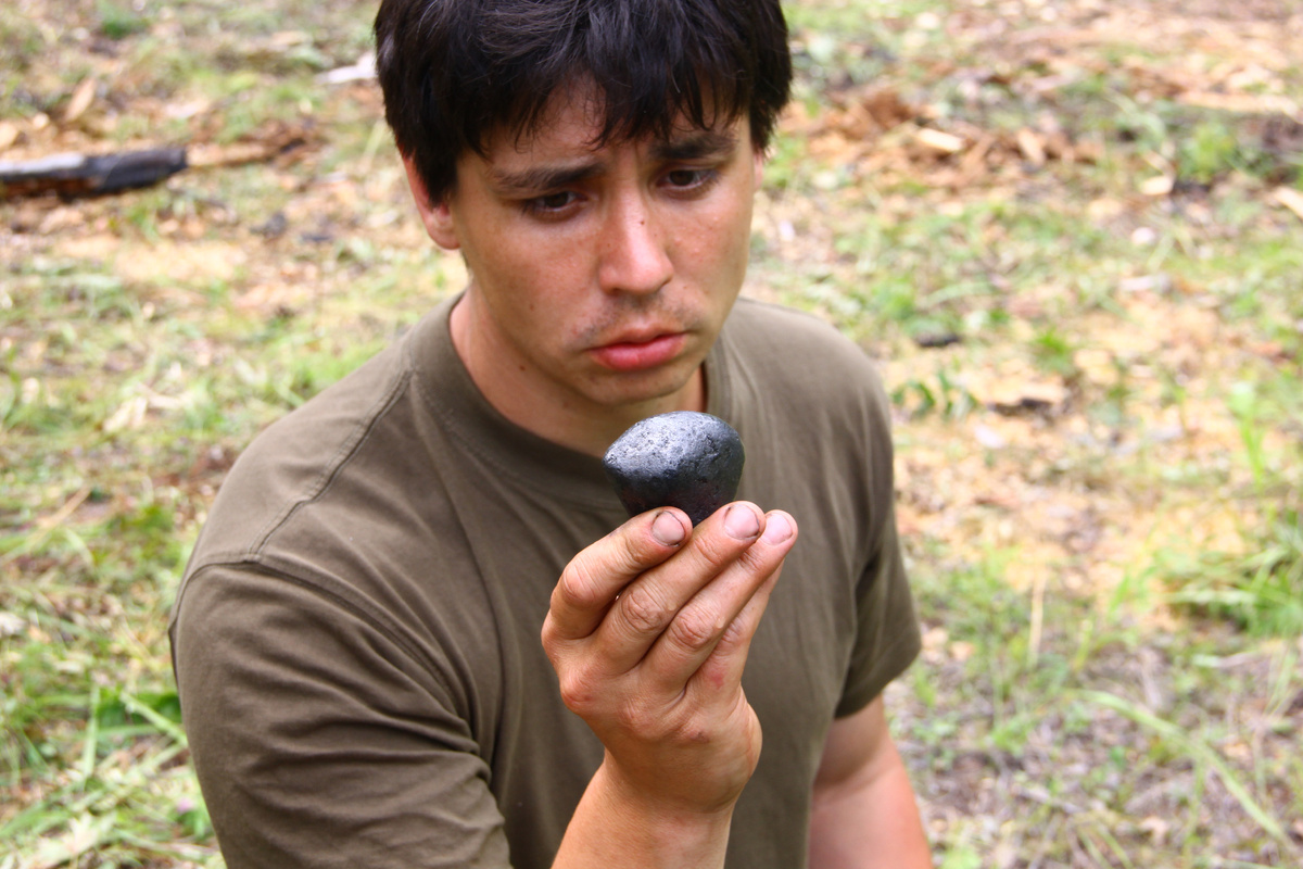 Самородок, но - графита